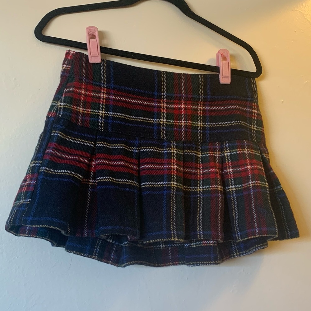 Vintage Y2K Abercrombie & Fitch Plaid Skirt